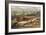 Illustration of Fishing Tackle with a Trout and a Charr-Bettmann-Framed Giclee Print