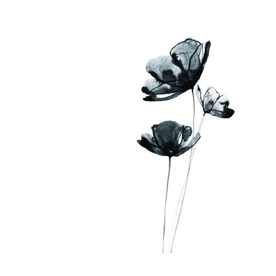 Ilration Of Flowers In Watercolor Paintings On The White Ilration Of Flowers In Watercolor Paintings On The White Background Hand Painted Art Print By Anna Ismagilova