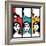 Illustration of Girl in Style Pop Art-incomible-Framed Art Print