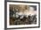 Illustration of Haymarket Riot in Chicago-T. De Thulstrup-Framed Giclee Print