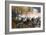 Illustration of Haymarket Riot in Chicago-T. De Thulstrup-Framed Giclee Print