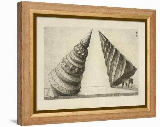 Illustration Of Sculpture-Wenzel Jamnitzer-Framed Premier Image Canvas