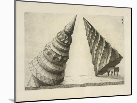 Illustration Of Sculpture-Wenzel Jamnitzer-Mounted Giclee Print