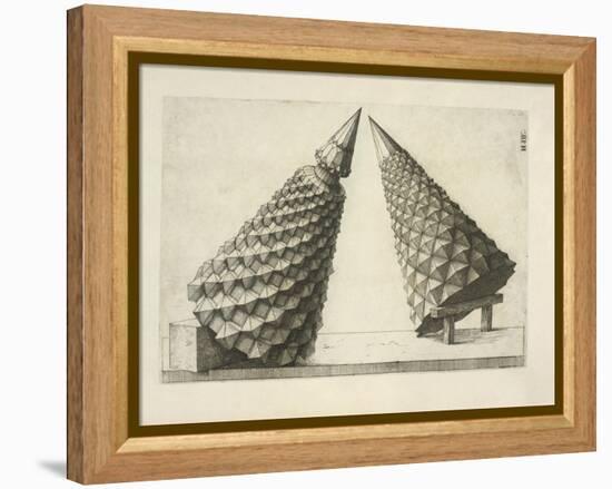 Illustration Of Sculpture-Wenzel Jamnitzer-Framed Premier Image Canvas