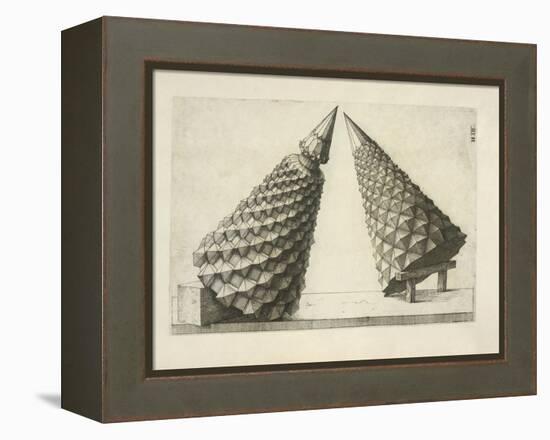 Illustration Of Sculpture-Wenzel Jamnitzer-Framed Premier Image Canvas