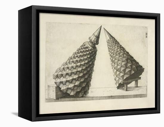 Illustration Of Sculpture-Wenzel Jamnitzer-Framed Premier Image Canvas