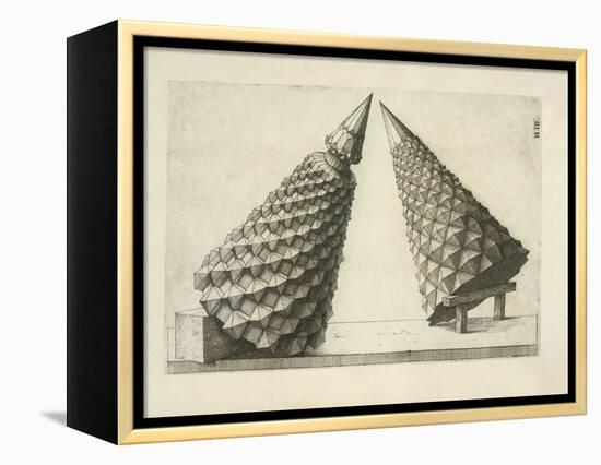 Illustration Of Sculpture-Wenzel Jamnitzer-Framed Premier Image Canvas