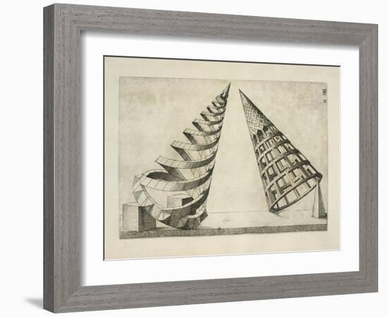 Illustration Of Sculpture-Wenzel Jamnitzer-Framed Giclee Print