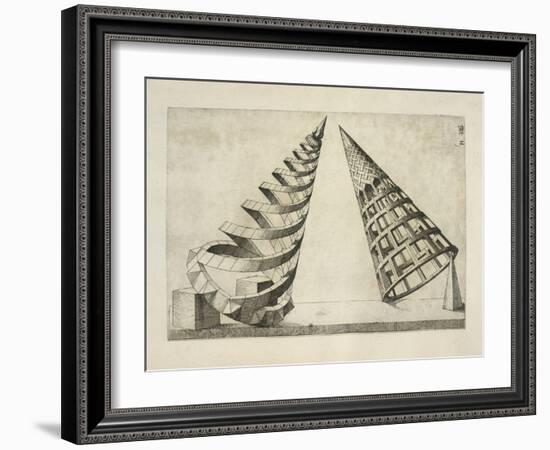 Illustration Of Sculpture-Wenzel Jamnitzer-Framed Giclee Print