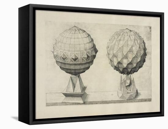 Illustration Of Sculpture-Wenzel Jamnitzer-Framed Premier Image Canvas