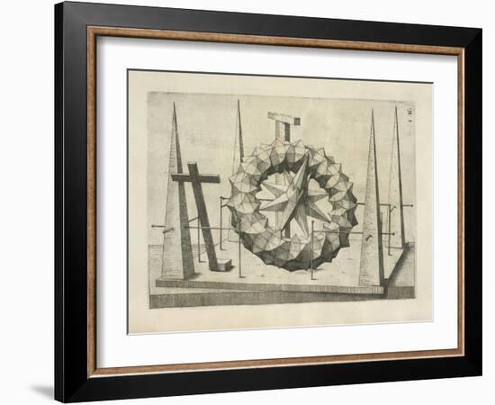 Illustration Of Sculpture-Wenzel Jamnitzer-Framed Giclee Print