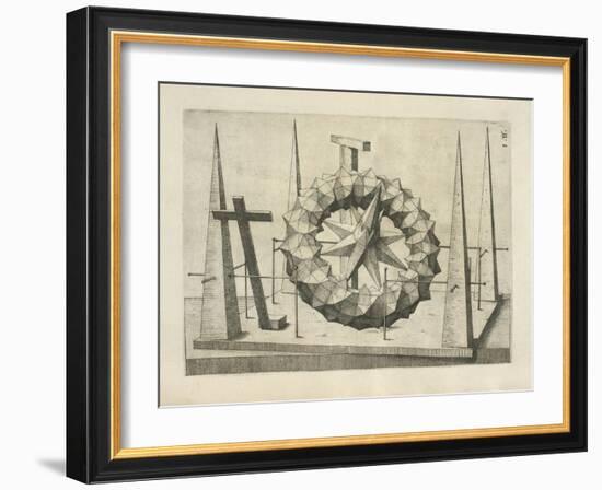 Illustration Of Sculpture-Wenzel Jamnitzer-Framed Giclee Print