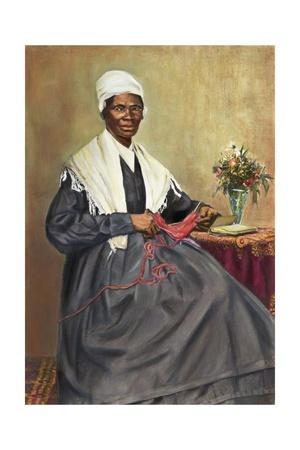 Illustration of Sojourner Truth after a Photograph Giclee Print by