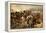 Illustration of the Charge of the Light Brigade at Balaclava During the Crimean War-null-Framed Premier Image Canvas