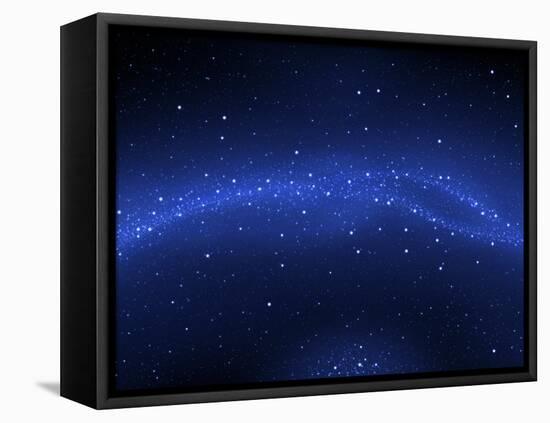 Illustration of the Milky Way-null-Framed Premier Image Canvas