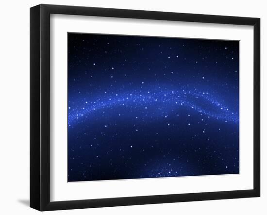 Illustration of the Milky Way-null-Framed Photographic Print