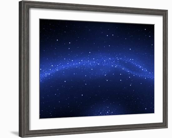 Illustration of the Milky Way-null-Framed Photographic Print