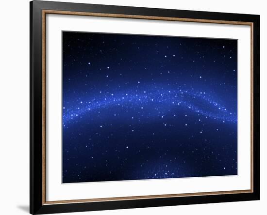 Illustration of the Milky Way-null-Framed Photographic Print