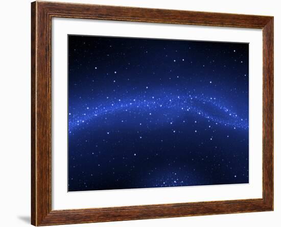 Illustration of the Milky Way-null-Framed Photographic Print