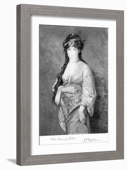 Illustration of the Queen of Sheba-null-Framed Giclee Print