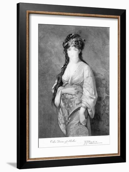 Illustration of the Queen of Sheba-null-Framed Giclee Print