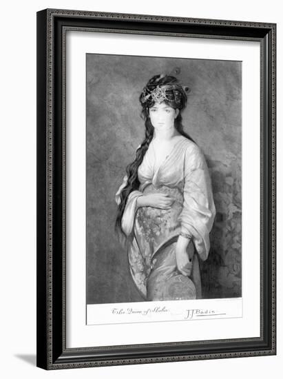 Illustration of the Queen of Sheba-null-Framed Giclee Print