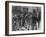 Illustration of Workers During 1886 Dockers' Strike, London-null-Framed Giclee Print