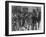 Illustration of Workers During 1886 Dockers' Strike, London-null-Framed Giclee Print