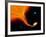 Illustration 'Red Giant-Black Hole'-Julian Baum-Framed Photographic Print