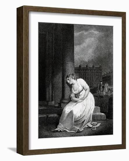 Illustration to Du Roveray's Edition of Oliver Goldsmith's Poem 'The Deserted Village', 1800-Francis Wheatley-Framed Giclee Print