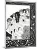 Illustration to Morte D'Arthur-Aubrey Beardsley-Mounted Art Print