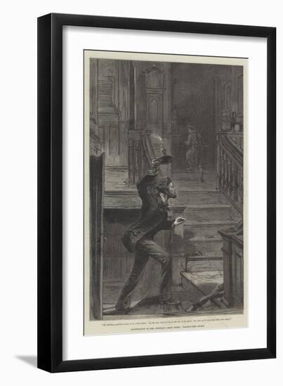 Illustration to Mrs Riddell's Ghost Story, Walnut-Tree House-null-Framed Giclee Print