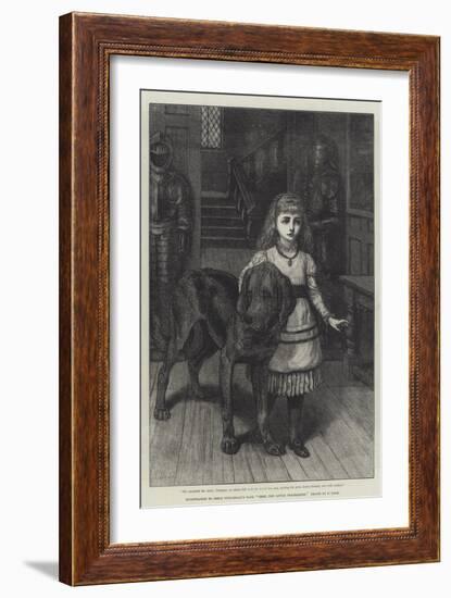 Illustration to Percy Fitzgerald's Tale, Cissy, the Little Peacemaker-Frank Dadd-Framed Giclee Print