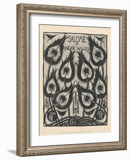 Illustration to Salome by Oscar Wilde, 1906–7-Aubrey Beardsley-Framed Art Print