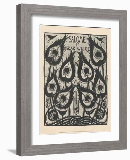 Illustration to Salome by Oscar Wilde, 1906–7-Aubrey Beardsley-Framed Art Print