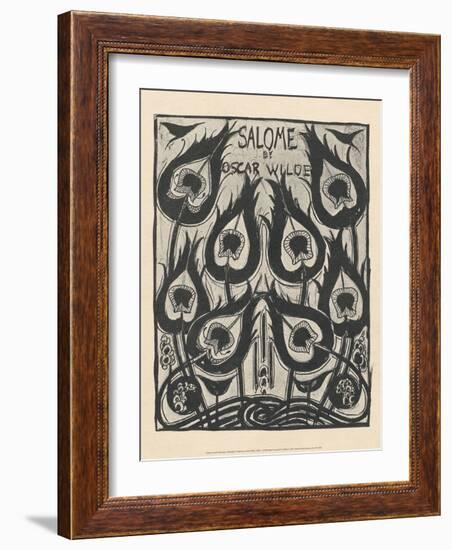 Illustration to Salome by Oscar Wilde, 1906–7-Aubrey Beardsley-Framed Art Print