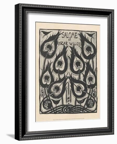 Illustration to Salome by Oscar Wilde, 1906–7-Aubrey Beardsley-Framed Art Print