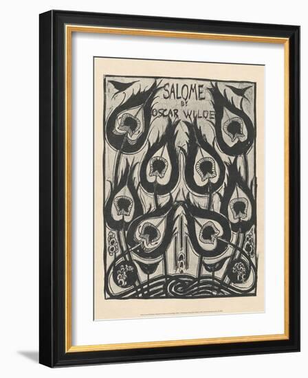 Illustration to Salome by Oscar Wilde, 1906–7-Aubrey Beardsley-Framed Art Print