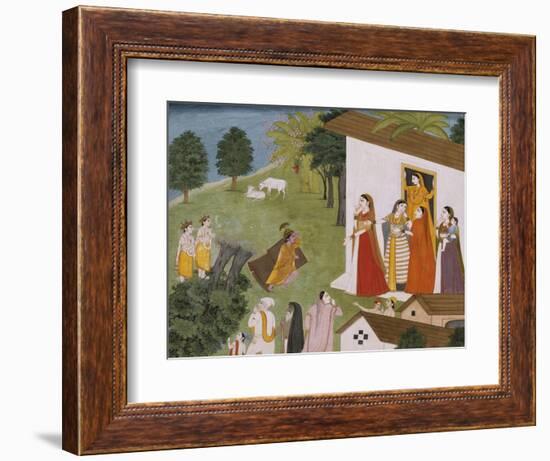 Illustration to the Bhagvata Purana-null-Framed Giclee Print