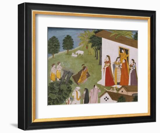 Illustration to the Bhagvata Purana-null-Framed Giclee Print