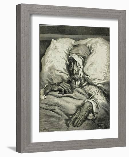 Illustration to the Book Don Quijote De La Mancha by M. De Cervantes, 1863-Gustave Doré-Framed Giclee Print