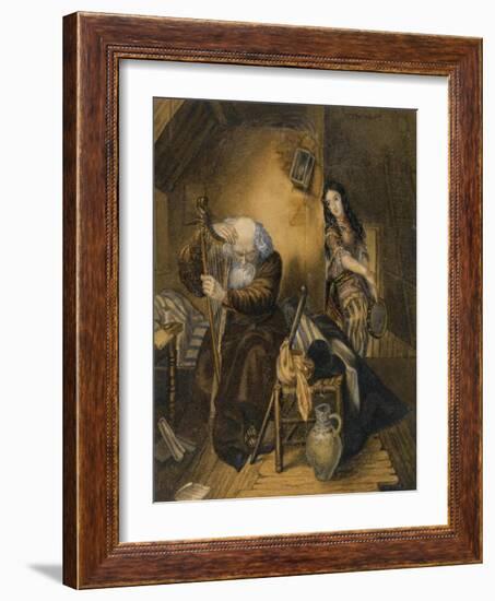 Illustration to the Novel Wilhelm Meister's Apprenticeship-Karl Pavlovich Briullov-Framed Giclee Print