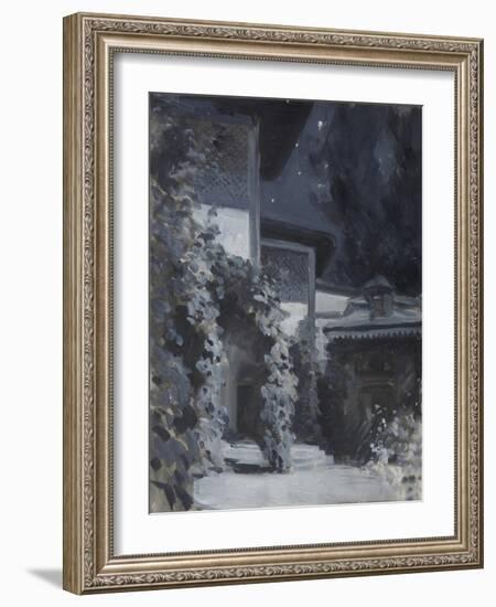 Illustration to the Poem the Fountain of Bahçesaray by A. Pushkin-Konstantin Alexeyevich Korovin-Framed Giclee Print