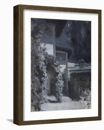 Illustration to the Poem the Fountain of Bahçesaray by A. Pushkin-Konstantin Alexeyevich Korovin-Framed Giclee Print