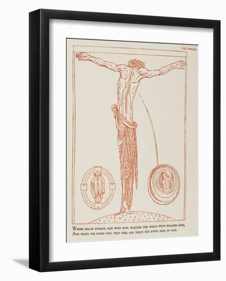 Illustration to 'The Sphinx Without a Secret' by Oscar Wilde, Pub. by Elkin Mathews and John…-Charles Ricketts-Framed Giclee Print