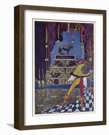 Illustration to the Tale by Hans Andersen-Harry Clarke-Framed Art Print