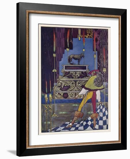 Illustration to the Tale by Hans Andersen-Harry Clarke-Framed Art Print