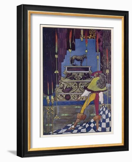 Illustration to the Tale by Hans Andersen-Harry Clarke-Framed Art Print