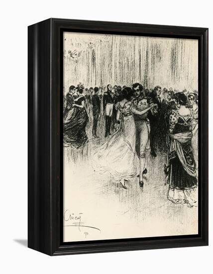 Illustration to War and Peace, by Leo Tolstoy-null-Framed Premier Image Canvas