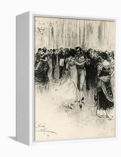 Illustration to War and Peace, by Leo Tolstoy-null-Framed Premier Image Canvas